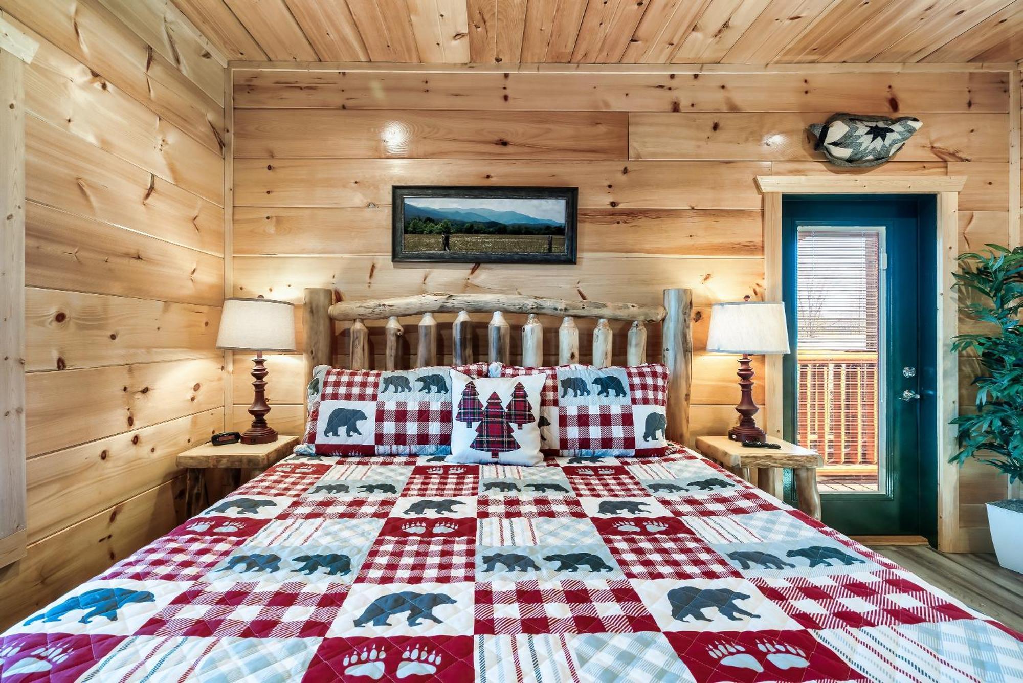 Full Equipped Cabin With A Pool And Game Room Smokies Views Gatlinburg Eksteriør bilde