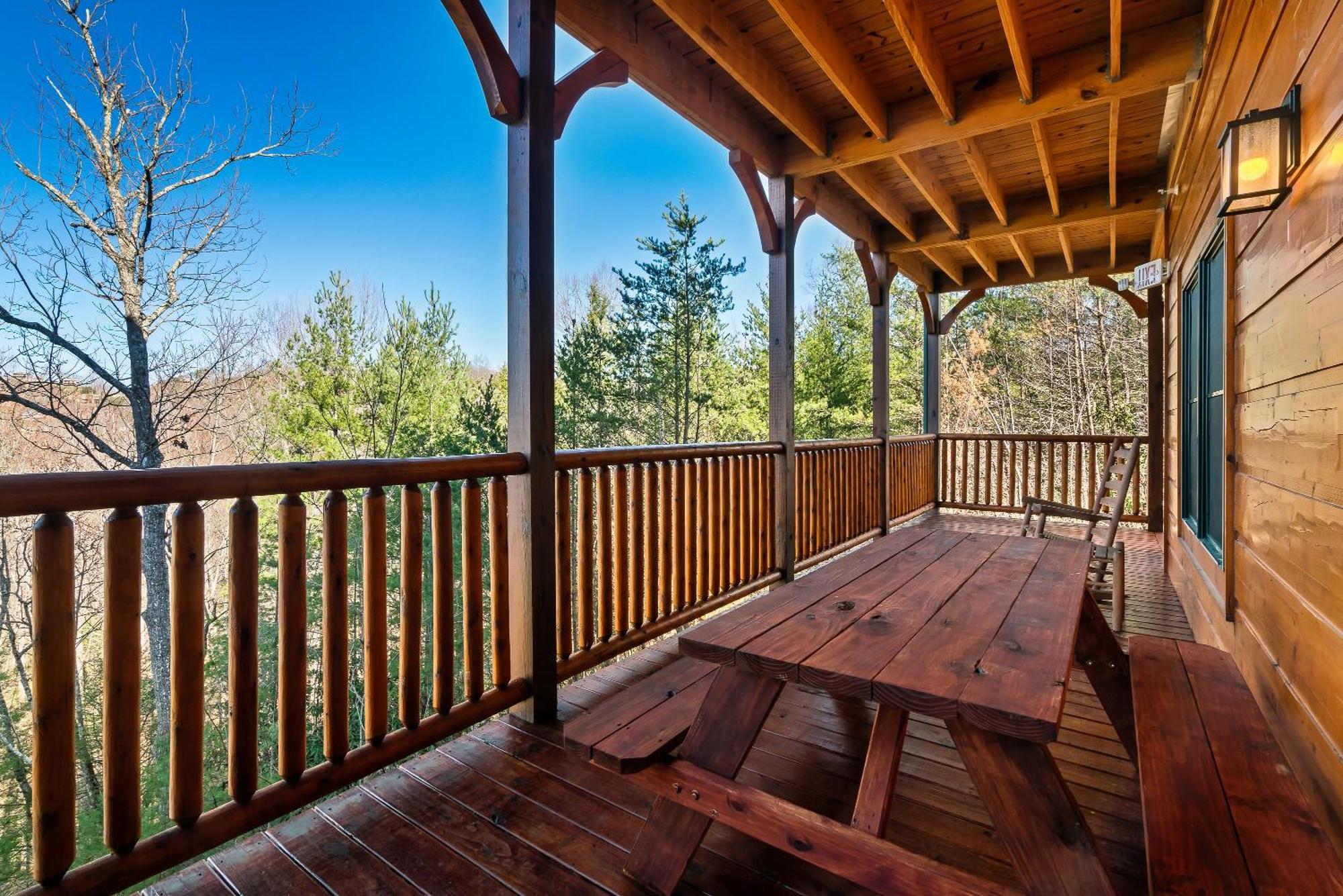 Full Equipped Cabin With A Pool And Game Room Smokies Views Gatlinburg Eksteriør bilde
