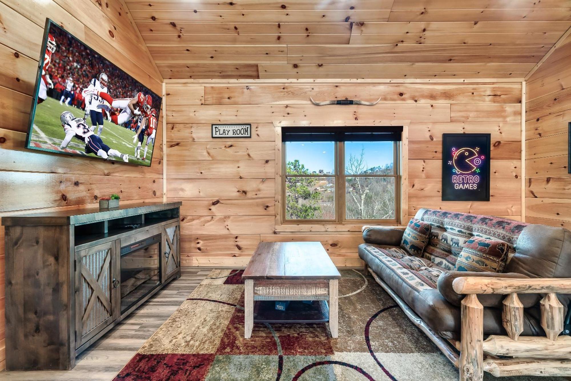 Full Equipped Cabin With A Pool And Game Room Smokies Views Gatlinburg Eksteriør bilde