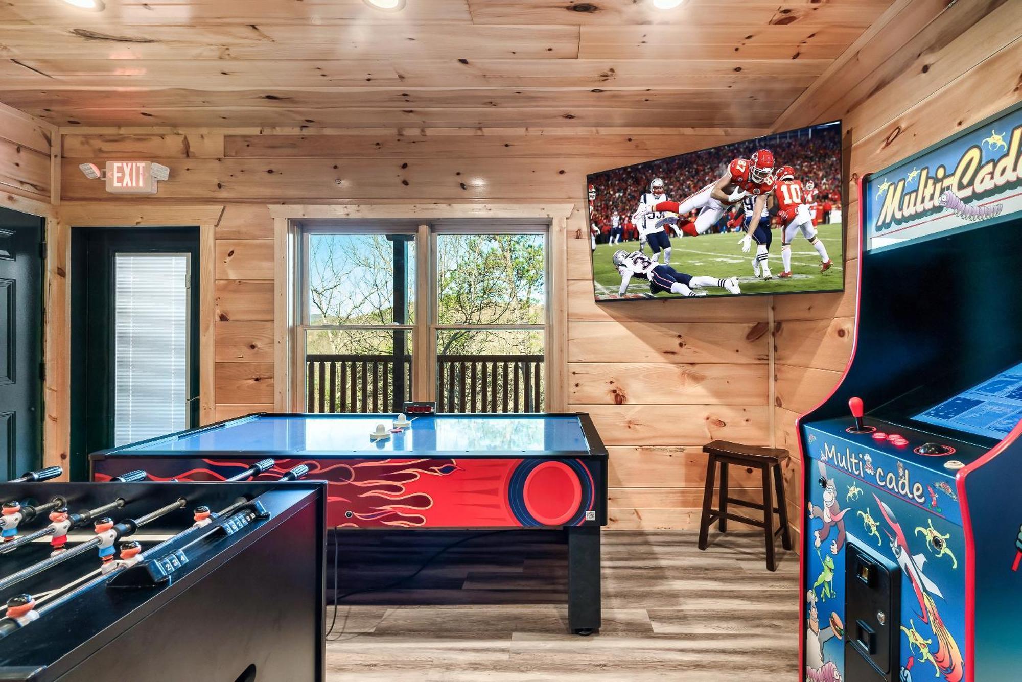 Full Equipped Cabin With A Pool And Game Room Smokies Views Gatlinburg Eksteriør bilde