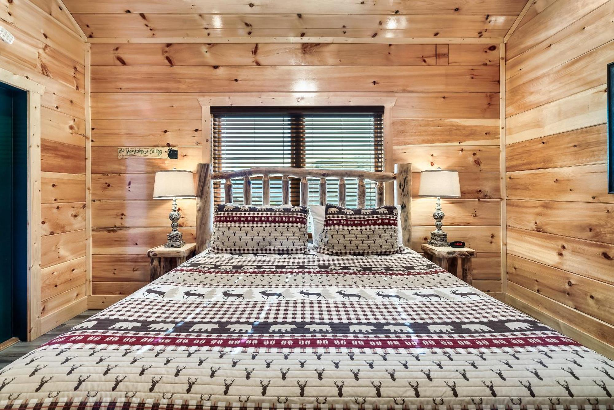 Full Equipped Cabin With A Pool And Game Room Smokies Views Gatlinburg Eksteriør bilde