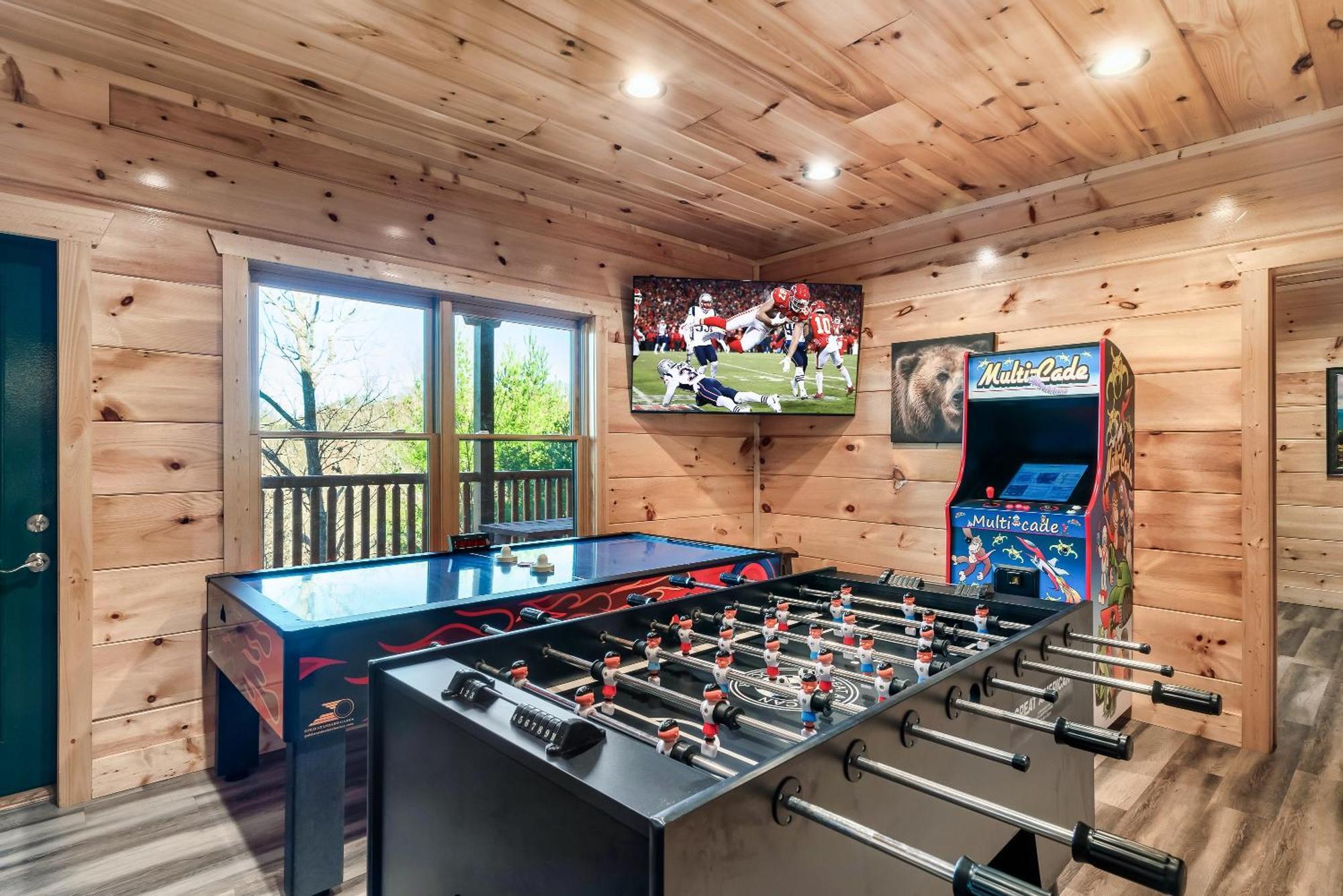 Full Equipped Cabin With A Pool And Game Room Smokies Views Gatlinburg Eksteriør bilde