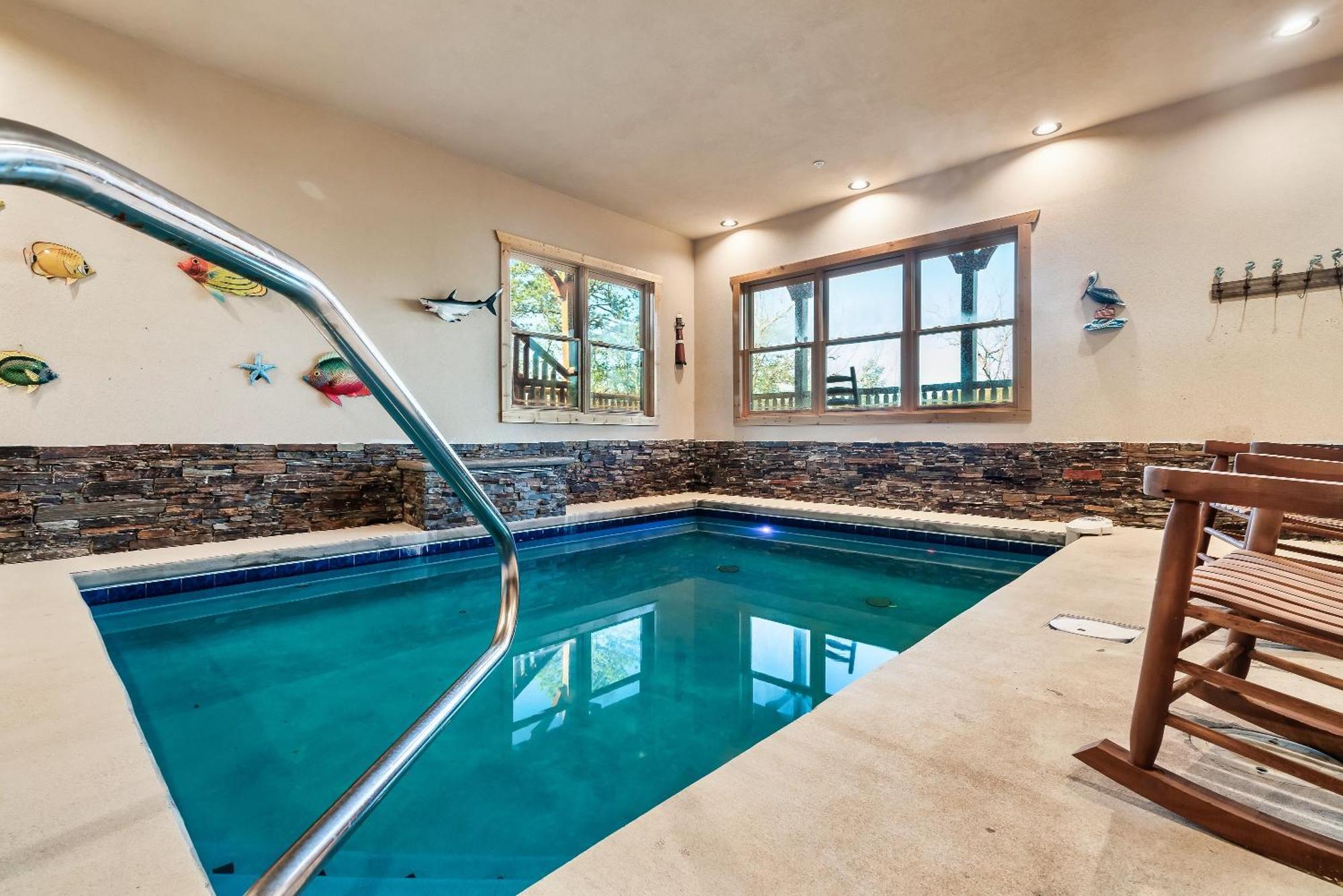 Full Equipped Cabin With A Pool And Game Room Smokies Views Gatlinburg Eksteriør bilde