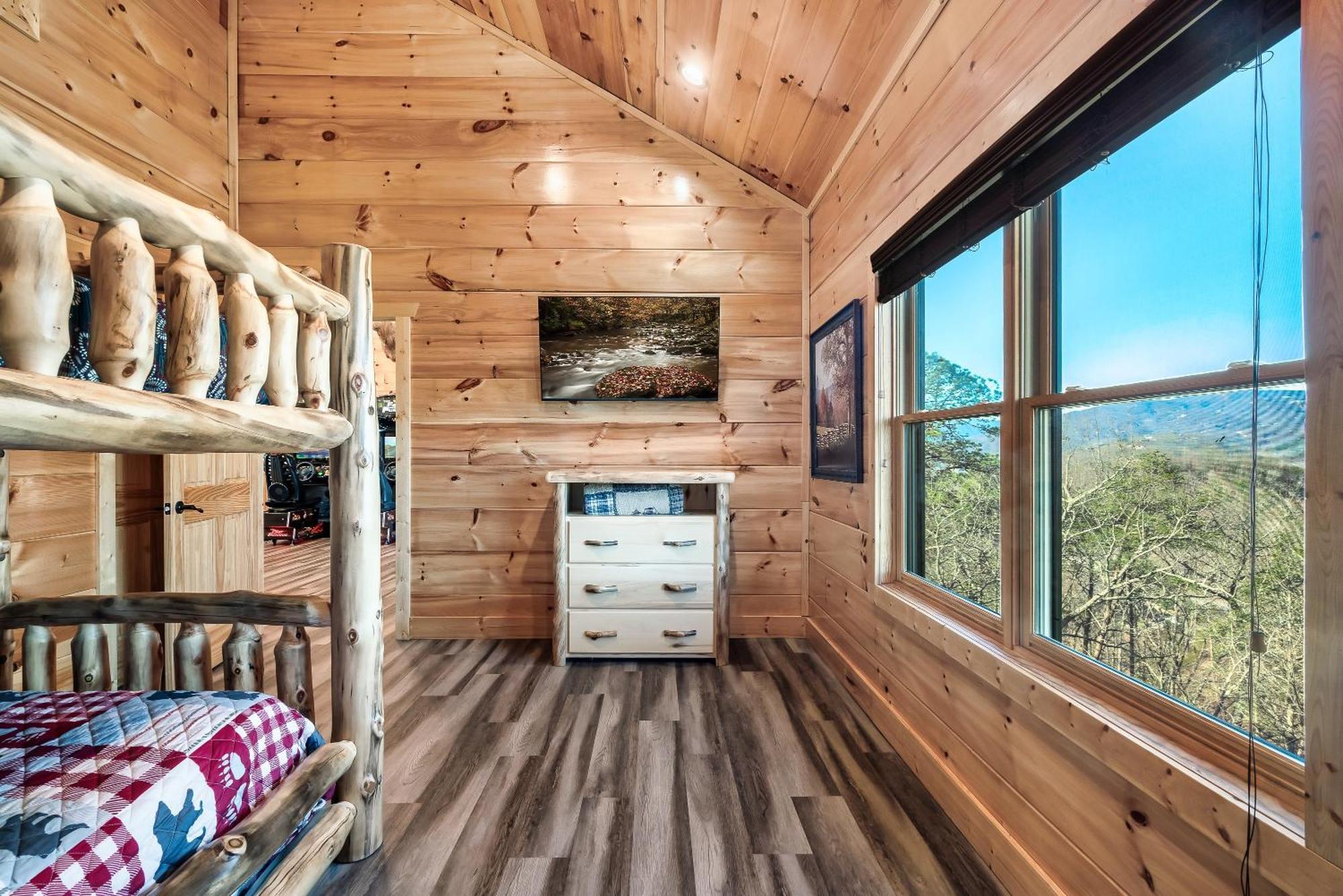 Full Equipped Cabin With A Pool And Game Room Smokies Views Gatlinburg Eksteriør bilde